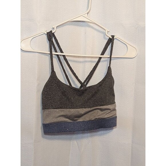 Aero Aeropostale Women's Size Medium Colorblock Strappy Sports Bra - Picture 1 of 14
